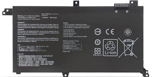 B31n1732 batterie pour asus - pour,