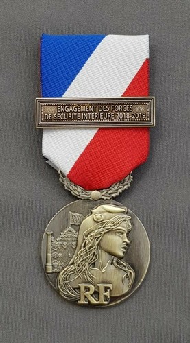 Médaille sécurité - mÉdaille, la