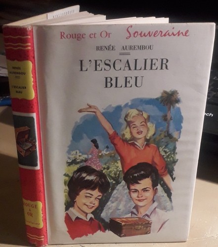 Escalier bleu renée - "l'escalier, bleu".