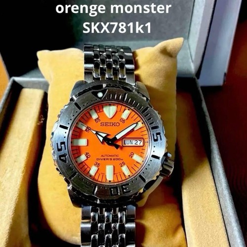 Seiko orange monster - seiko, skx781k1