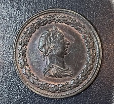 PIECE HALF PENNY TOKEN 1812
