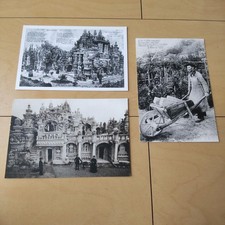 France Cheval Ideal Palace Model Miniature Craft Collectible Used RR6