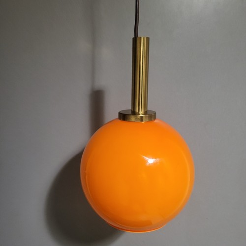 Lampe globle orange peill - orange, and
