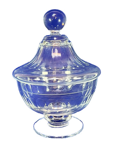 Drageoir verre taillé - drageoir, en