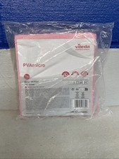 Vileda PVAmicro Professional Micro Fiber Cloth Red 38cm x 35cm 5 Pack New Sealed
