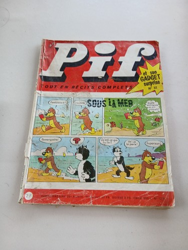 Pif revue hebdomadaire - pif, bd