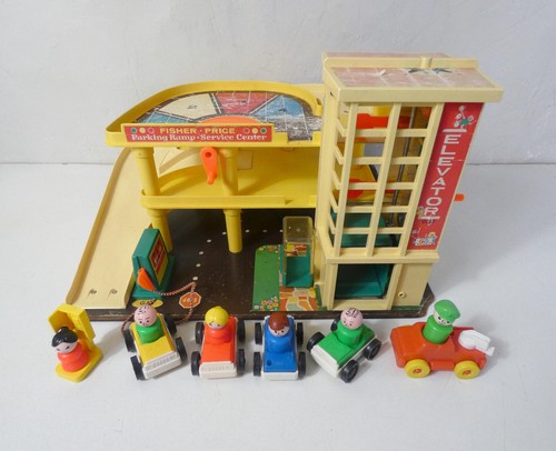 Fisher price vintage garage - fisher,