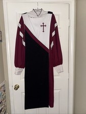 VTG Murphy Robes Church Choir Maroon Red Robe Embroidered RARE
