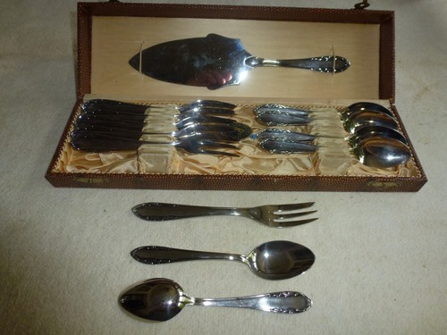 Service dessert inox six - a,
