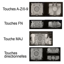 Touche de Clavier DE pour