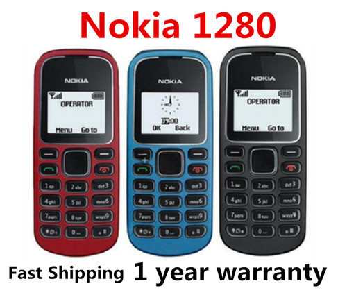 Nokia 1280 gsm 900 - nokia, 2g