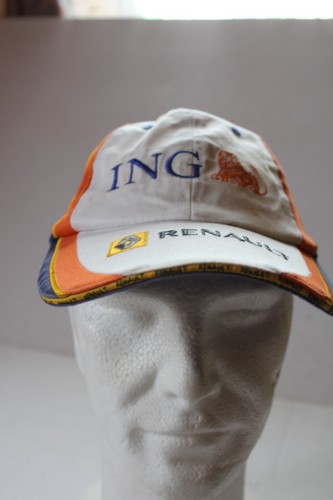 Casquette renault team ing - casquette, f1