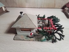 FALLER HO. MAQUETTE MAISON CLASSIQUE TRANSFORMEE EN BAR AVEC TERRASSE