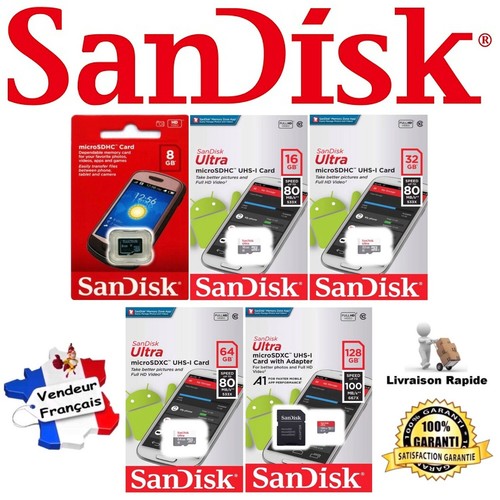 Carte mémoire sandisk - mémoire, micro