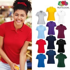 Fruit of the Loom - Polo en piqué pour femme - Sport décontracté
