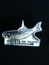Pin's. Société De Peche D Avranches.  Trout P6