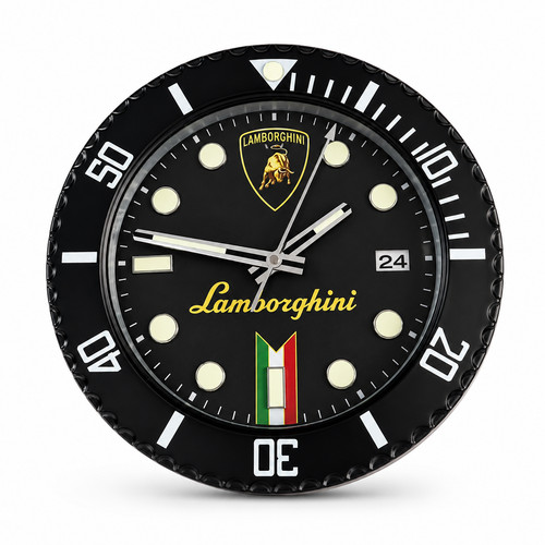 Horloge murale style - horloge,