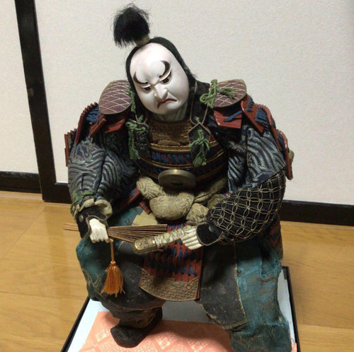 Poupée ancienne japonaise edo - ancienne,