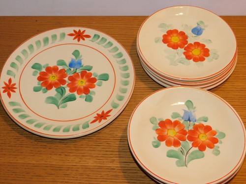Vintage ancien lot assiette - vintage,