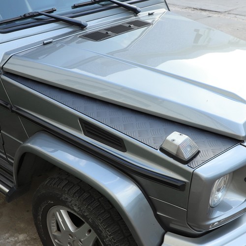Hood panel trim alloy - panel, plate