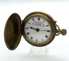 RARE LIGA SUPERIOR TIMEKEEPER POCKET WATCH ROSSKOPF DESIGN NICE WORKING LOOKING