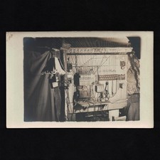 Cpa Carte Photo Central téléphonique militaire de campagne