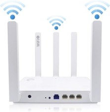 Routeur WiFi 6 AX3000 Mesh Double Bande OpenWRT 2.5G RJ45 App Freebox Livebox