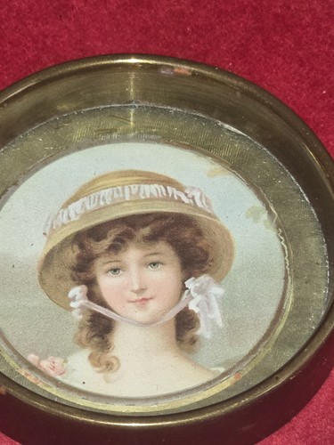 Miniature portrait de femme - miniature,