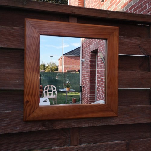 Grand miroir vintage pin - vintage, en