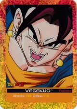 Cartes stratifiées Dragon Ball Z Edibas série X-Metal VEGEKUO N F10 F