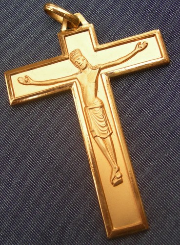 Croix pendentif jesus christ - pendentif,