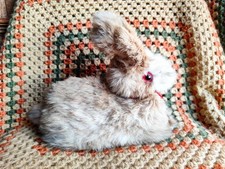 Antique 70s Genuine Fur Plush 