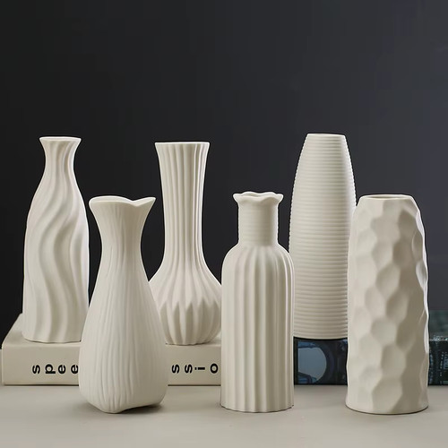 Vase fleurs transparent design - vase,