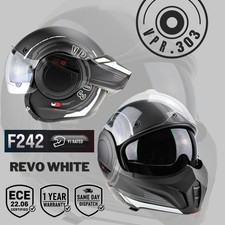 Casque moto modulable double