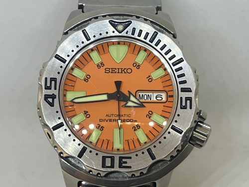 Seiko orange monster diver - seiko,