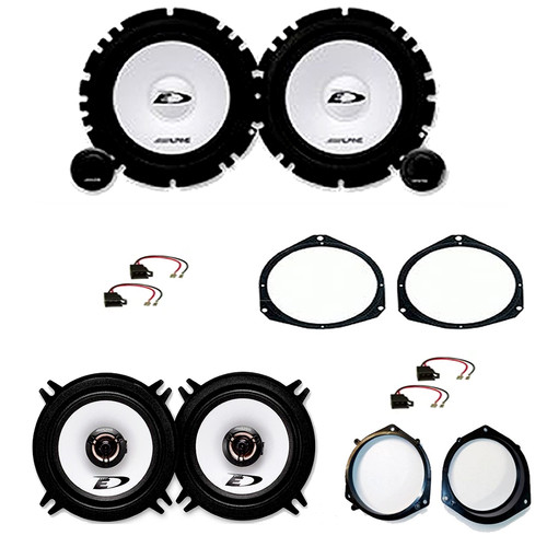 Kit haut parleurs alpine - kit, 6