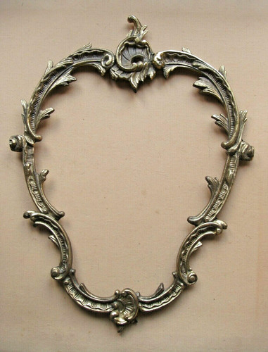 Miroir bronze style louis - bronze,