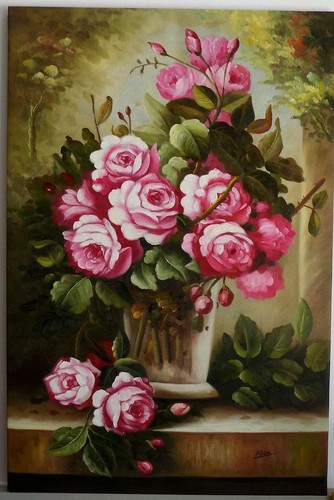 peinture huile toile