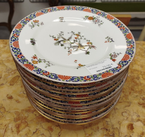 Lot assiettes nicolas - 14,