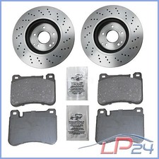 JEU DISQUES+PLAQUETTES DE FREIN AVANT Ø330 POUR MERCEDES BENZ CLASSE C W203 S203