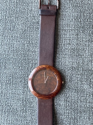 Tissot wood watch - w, quartz