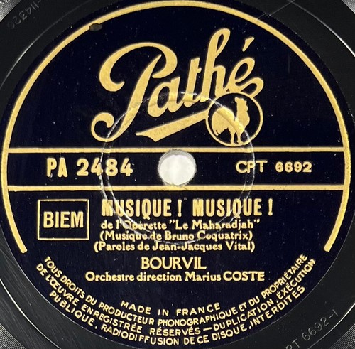 Bourvil boogie yogi - yogi, /