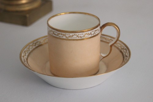 Cup and saucer 19th century - cup,