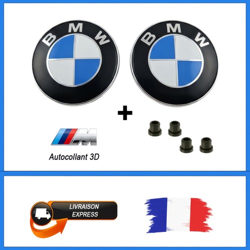 Logo emblème bmw - 2x, 82mm