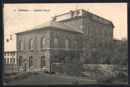 Cpa chimay athénée royal - cpa,
