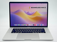 15" MacBook Pro 2017 2.9GHz 16GB 512GB 560 Ventura Silver + Warranty + Very Good