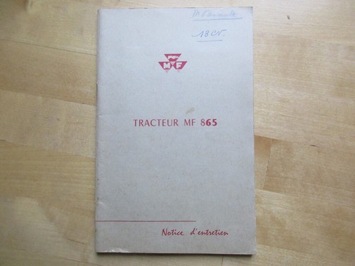 Massey ferguson 865 - ferguson, mf