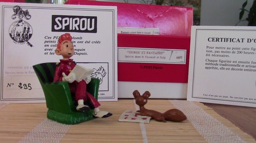 Pixi spirou dans - pixi, fauteuil