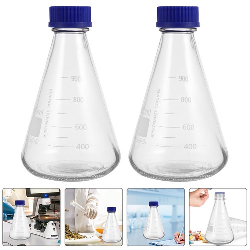 Pcs flacons laboratoire - 2, de