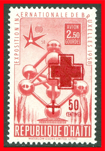 Haiti air post semi postal - haiti,